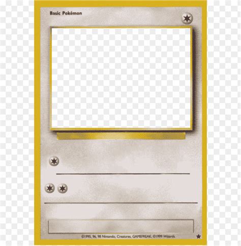 pokemon card template psd|blank pokemon card template printable.